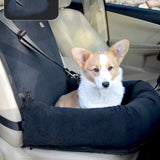 Portable Car Seat for Dogs – Comfortable Travel Kennel & Bed for Small/Medium Pets