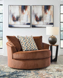 Oversized Swivel Accent Chair