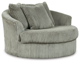 Oversized Swivel Accent Chair