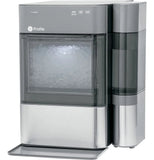 Countertop Nugget Ice Maker | Ice Machine with WiFi Connectivity | Smart Home Kitchen Essentials | Black Stainless