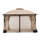 Moorehead 12 Ft. W x 10 Ft. D Steel Patio Gazebo