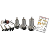 Lumberjack Tools PSK3 3-Size Pro Series Master Kit (1′′, 1-1/2′′, 2′′ Tenon Cutters and Forstner Bits)