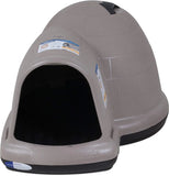 Petmate Indigo Dog House (Igloo Dog House, Made in USA with 90% Recycled Materials, All-Weather Protection Pet Shelter) for XL Dogs -90 to 125 pounds, Made in USA
