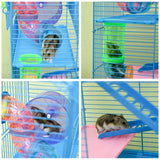 18.5inch 5 Tier Hamster Cage With Tubes And Tunnels