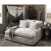 Nestle Chaise Lounge With Dual Cupholders And Charging Ports