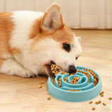 Anti-Choking Slow Feeder Bowl – Durable Silicone Puzzle Feeder for Puppies & Dogs