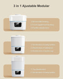 Luxury 3-In-1 Baby Bottle Steam Sterilizer And Dryer With LCD Screen