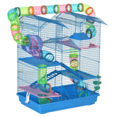 18.5inch 5 Tier Hamster Cage With Tubes And Tunnels