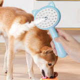 Hair Cleaning Pet Brush with Mist Spray – Rechargeable Cat & Dog Grooming Slicker Comb