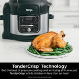 Ninja庐 Foodi庐 10 in 1 6.5 Quart Pro Pressure Cooker Air Fryer Multicooker, Stainless, OS300: Home & Kitchen
