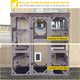 Catio Outdoor Cat Enclosure - Large Walk-In Kitty Cage