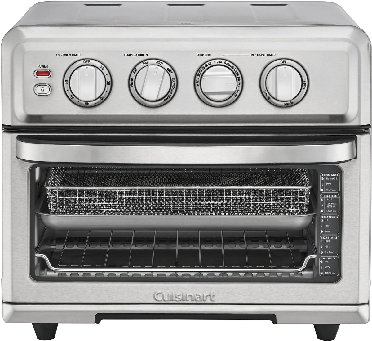 Cuisinart �� Air Fryer Toaster Oven with Grill �� Stainless Steel