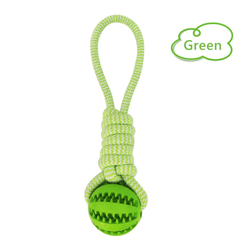 Interactive Dog Treat Ball – Durable Rubber Chew Toy for Teeth Cleaning