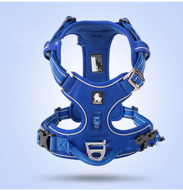 Adjustable Vest-Style Dog Harness and Leash Set