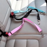 Adjustable Pet Car Seat Belt – Safety Harness Lead for Dogs & Cats