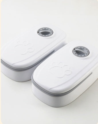 2-in-1 Automatic Pet Feeder & Water Dispenser – Smart Feeding Station