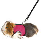 Small Pet Harness and Leash Set – Adjustable Vest for Bunnies & Guinea Pigs