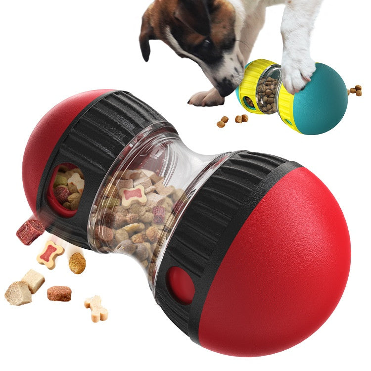 Slow Feeder Interactive Pet Toy – Treat Dispensing Tumbler Ball for Dogs & Puppies
