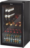 Swan 80L Glass Fronted Under Counter Fridge, Wine Beer and Beverage Cooler