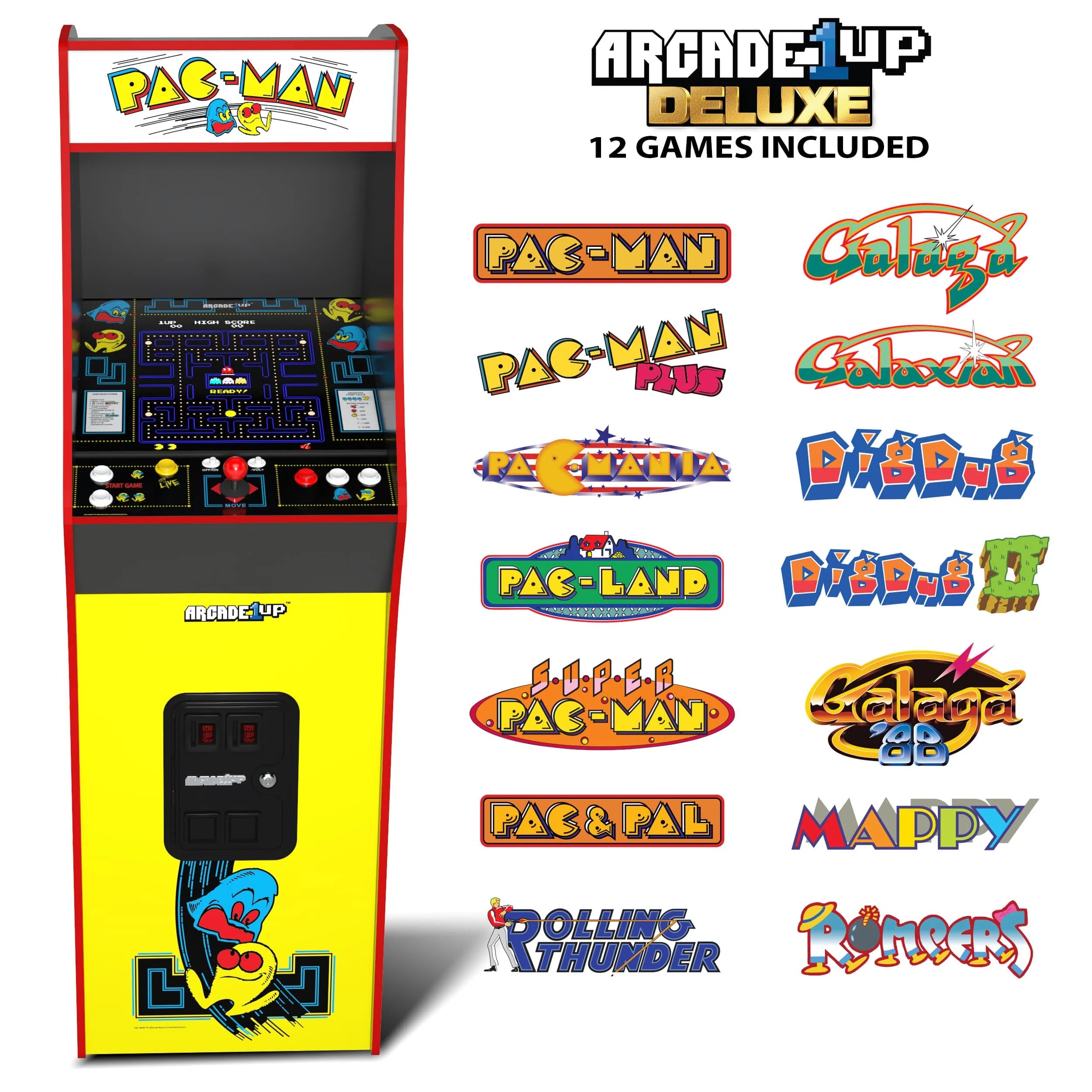 Arcade1Up Class of 81�� Deluxe Arcade Game, Blue �� Retro Gaming Console