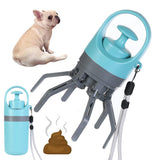Lightweight Pet Poop Scooper with Built-in Bag Holder – Easy Cleanup Shovel for Dogs