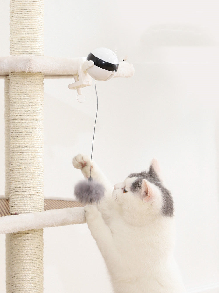 Automatic Lifting Cat Toy – Interactive Smart Teaser Ball for Indoor Cats