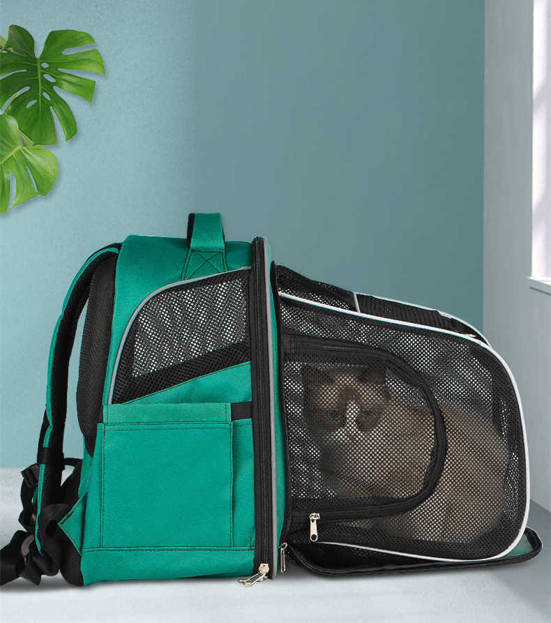 Portable Space Capsule Pet Backpack – Breathable Travel Carrier for Dogs & Cats
