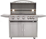 Blaze Freestanding Grill with Lights (BLZ-5LTE2-LP-BLZ-5-CART), 40-inch, Propane Gas