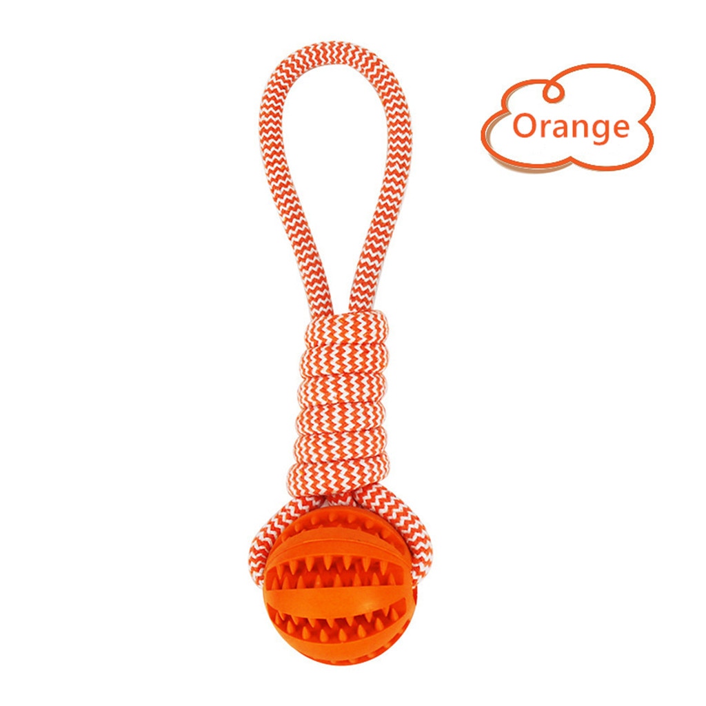 Interactive Dog Treat Ball – Durable Rubber Chew Toy for Teeth Cleaning