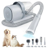 Cordless Dog Grooming Clippers with Vacuum