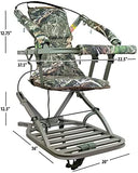 Summit Viper SD Climbing Treestand �� Lightweight Aluminum, Foam Padded Seat, 300 lbs Capacity, Includes Safety Harness