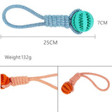 Interactive Dog Treat Ball – Durable Rubber Chew Toy for Teeth Cleaning