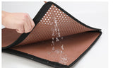 Double-Layer Cat Litter Mat – Waterproof & Non-Slip Litter Trapping Pad