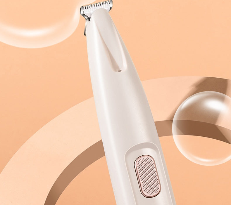 Rechargeable Dog Paw Hair Trimmer – Waterproof with LED