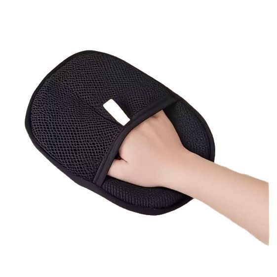 Pet Grooming Glove – Gentle Deshedding & Hair Remover for Dogs, Cats & Rabbits
