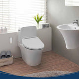 USPA 6800 Luxury Electric Bidet Seat for Elongated Toilets in White USPA6800-E
