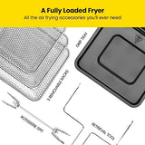CHEFMAN Multifunctional Digital Air Fryer+ Rotisserie, Dehydrator, Convection Oven