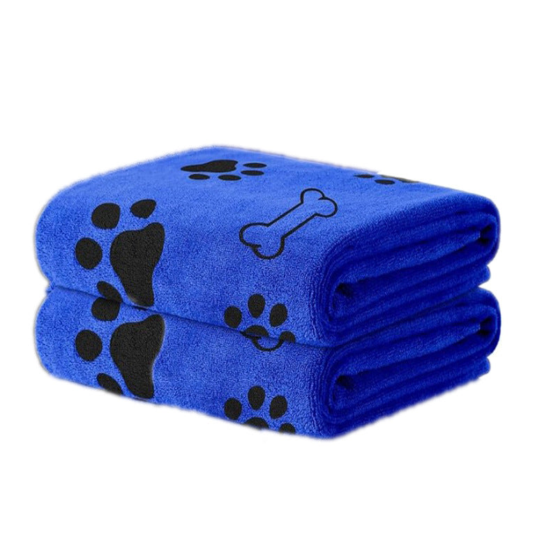 Pet Bath Towel & Blanket – Soft Microfiber Absorbent Towel for Dogs & Cats