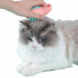 Soft Silicone Pet Bath Brush – Paw Shape Foaming Grooming Comb for Pets