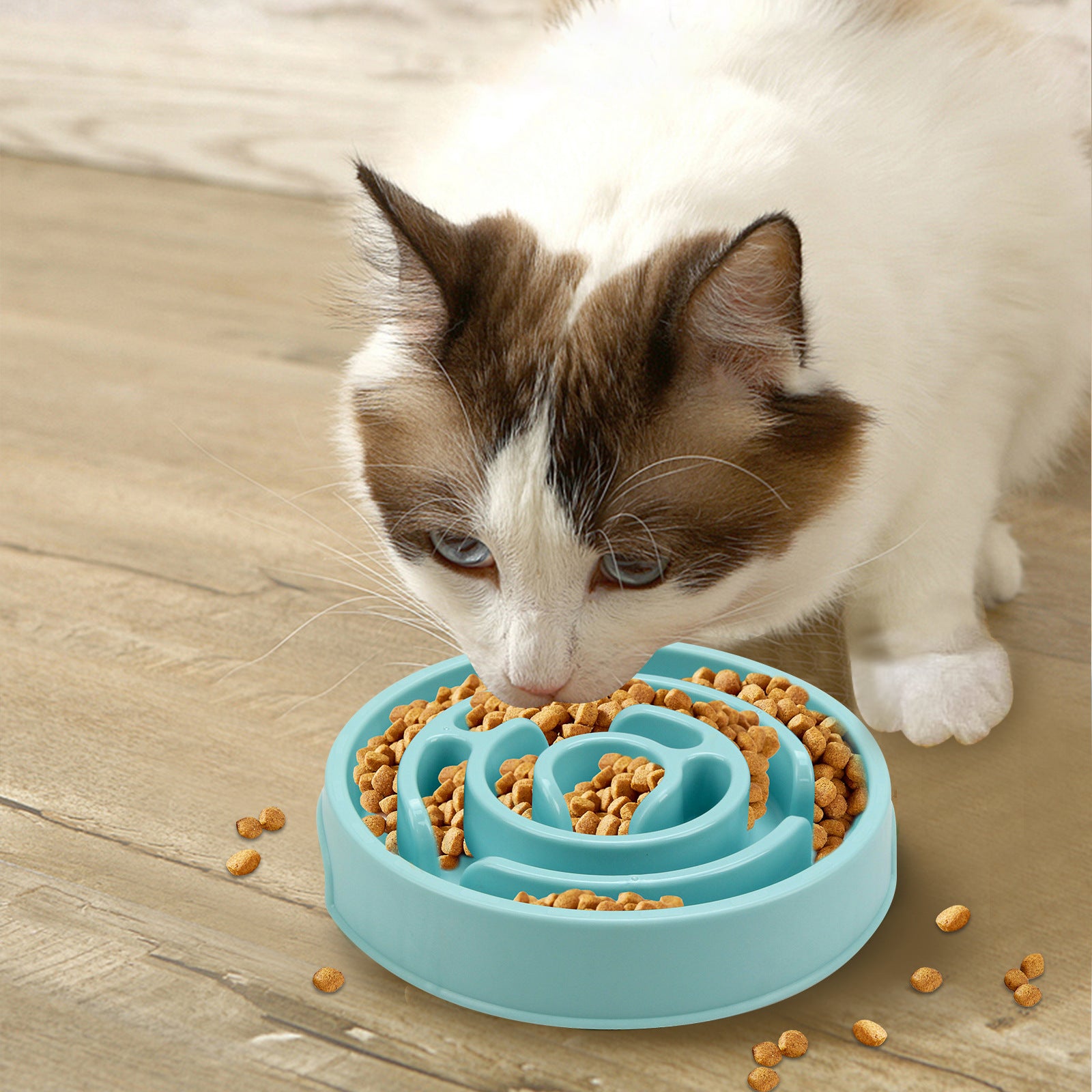 Anti-Choking Slow Feeder Bowl – Durable Silicone Puzzle Feeder for Puppies & Dogs
