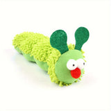 Interactive Plush Cat Toy – Soft & Durable Caterpillar Pillow for Cats