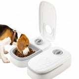 2-in-1 Automatic Pet Feeder & Water Dispenser – Smart Feeding Station