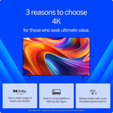 VIZIO 50′′ 4K Resolution HDR Smart TV, Dolby Vision HDR/HDR10+, WiFi 6 – (Renewed)