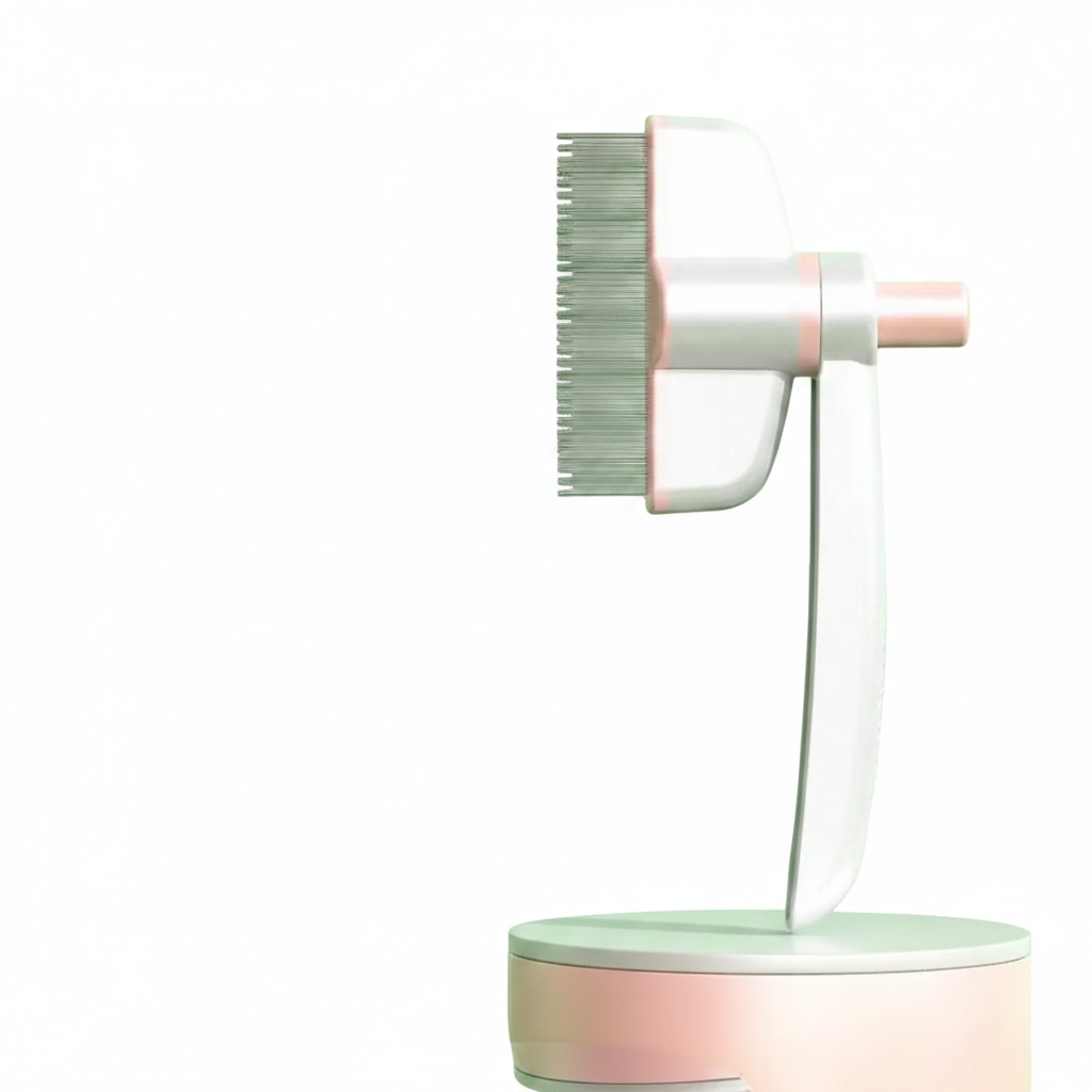Self-Cleaning Pet Grooming Comb