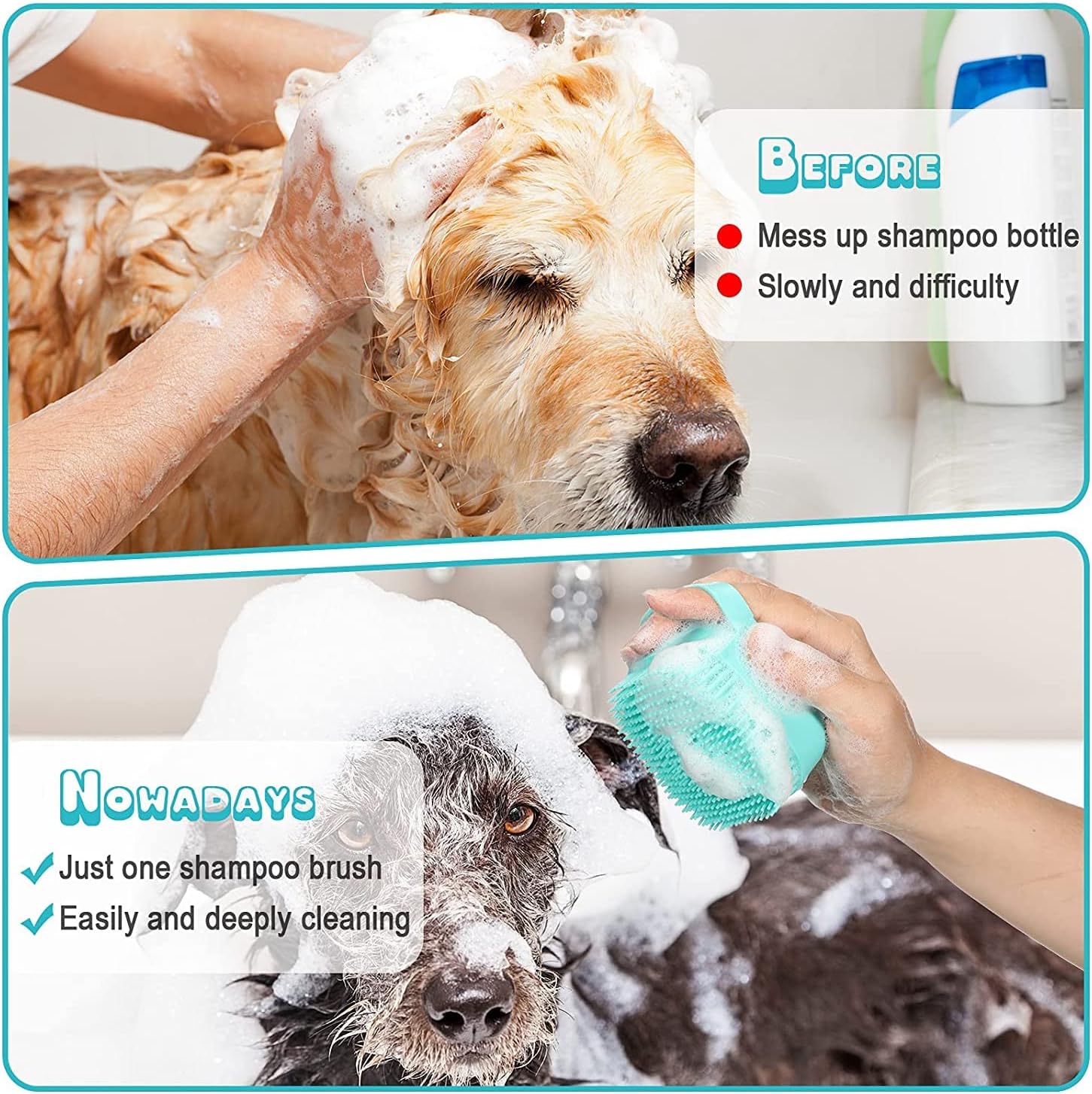 7-in-1 Professional Pet Grooming Kit – Complete Shedding, Bathing & Dental Care Set
