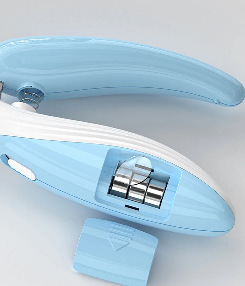 Electric Pet Nail Trimmer with LED Light – Safe Nail Care for Cats & Dogs